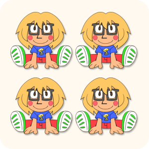 Facty Plush 4PCS